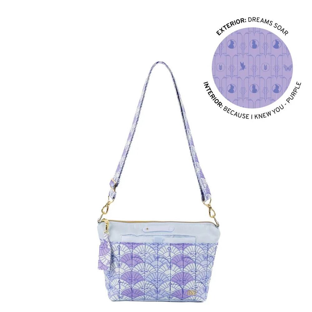 NEW Wicked x Lug Flare 2 Classic Quilted Crossbody — Dreams Soar - Picture 1 of 7